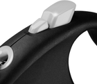 Повідець-рулетка Flexi Black Design XS трос 3 м Сріблястий (600.8308) - зображення 3