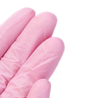 Рукавички MediOk нітрилові без тальку Rose Sapphire рожеві M 100 шт (0306887) - зображення 2