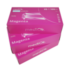 Рукавички нітрилові MediOk без тальку Magenta рожеві M 100 шт (0304677) - зображення 3