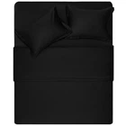 Простынь Ardesto на резинке Mix&Match Premium, 100 хлопок, сатин черный 160х200+30 см (ART1620FSL)