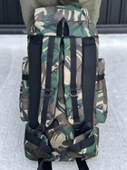 Універсальна військова сумка, армійська сумка містка 70л тактичний рюкзак Камуфляж - зображення 4