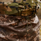 Тактический водозащитный комплект куртка и брюки с чехлом размер XL пиксель - изображение 7