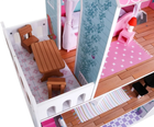 Domek dla lalek z drewna Różowy (6953160683030) - obraz 8