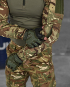 Тактичний військовий польовий костюм Defender ( Кітель + Убакс + Штани ), Камуфляж: Мультикам, Розмір: M - зображення 10