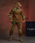 Тактичний військовий польовий костюм гірка Apach ( Кітель + Штани ), Камуфляж: Мультикам, Розмір: L - зображення 3