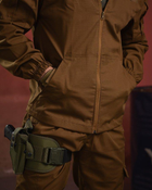 Тактичний військовий польовий костюм Varan ( Китель + Штани ), Камуфляж: Койот, Розмір: XXL - зображення 6