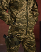 Тактический военный костюм AX/13 ( Китель + Штаны ), Камуфляж: Пиксель, Размер: S - изображение 6