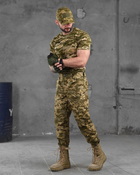 Тактический военный полевой костюм Combat ( Футболка + Штаны ), Камуфляж: Пиксель ВСУ, Размер: XL - изображение 3