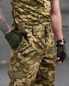 Тактичний військовий польовий костюм Combat ( Футболка + Штани ), Камуфляж: Піксель ЗСУ, Розмір: XL - зображення 6
