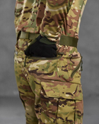 Тактический военный полевой костюм Combat ( Убакс + Штаны ), Камуфляж: Мультикам, Размер: XXL - изображение 7