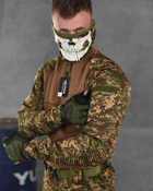 Тактичний військовий польовий костюм Varan ( Убакс + Штани ), Камуфляж: Піксель, Розмір: S - зображення 4