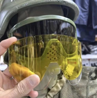 Защитные баллистические очки цвет Олива, очки со сменными стеклами (3 шт. в комплекте) - изображение 5