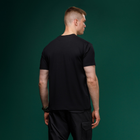 Футболка Basic Military T-Shirt. HMMWV. Cotton, чёрный. Размер L - изображение 4