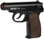 Пистолет стартовый Retay PM кал. 9 мм + патроны - изображение 3