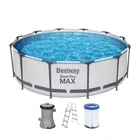 Бассейн каркасный 366х100 с фильтром и лестницей Bestway 56418