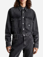 Koszula męska jeansowa Calvin Klein Jeans ckj30j3245811by L Czarna (8720108955201) - obraz 1
