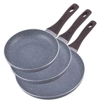 Набір сковород 3 пр. Kamille KM-4116