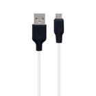 USB Hoco X21 Plus Silicone Type-C Цвет Черно-Белый