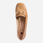 Loafersy damskie skórzane Hogl hog7104315-1500 41.5 Brązowe (9010849087651) - obraz 4