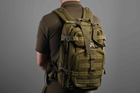 Рюкзак тактичний 2Е, 25L, Molle, зелений (2E-MILTACBKP-25L-OG) - зображення 4