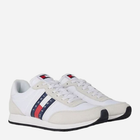 Buty sportowe męskie do kostki Tommy Jeans thiem0em01351ybr 45 Białe (8720646024728) - obraz 2