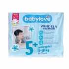 Підгузки Babylove Premium 5+ Junior plus (11-18 ) кг 34 шт