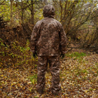 Тактичний водозахисний дощовик костюм комплект куртка та штани з чохлом розмір 2XL піксель - зображення 3