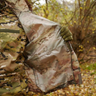 Тактический водозащитный дождевик костюм комплект куртка и брюки с чехлом размер XL мультикам - изображение 8