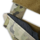 Універсальна сумка-захист паху (напашник-фартух) з балістичним пакетом 1 клас захисту Militex cordura USA Мультикам - зображення 6
