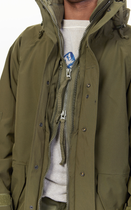 Куртка непромокальна з флісовою підстібкою 2XL Olive - зображення 8
