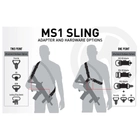 Ремень тактический оружейный Magpul MS1® Sling Black - изображение 6