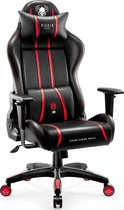 Комп'ютерне крісло для геймера Diablo Chairs X-One 2.0 Normal Size Black/Red
