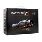 Тепловізійний приціл AGM Rattler V2 19-256 тепловізор АГМ для військових охорони нічного полювання та виконання завдань германієвий об'єктив F19/f1.0 оптичне збільшення 2,5-20х цифровий зум 1x/2x/4x/8х з дальністю розпізнання людини 950 м Чорний - зображення 11