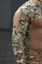 Тактическая боевая потоотводная рубашка Tactical Series Multicam мультикам 2XL - изображение 5