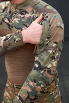Тактическая боевая потоотводная рубашка Tactical Series Multicam мультикам 3XL - изображение 8