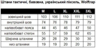 Штани тактичні Wolftrap, розмір XXL, бавовна, український піксель, штани для військових - зображення 9