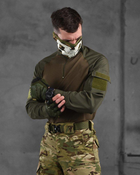 Армейская боевая рубашка убакс L олива (85887) - изображение 5