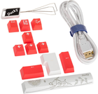 Клавіатура дротова Ducky One 2 Mini Cherry MX Blue USB White (DKON2061ST-CDEPDWWT1) - зображення 8