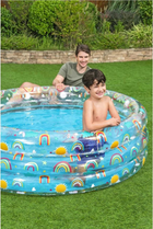 Надувний дитячий басейн Bestway Rainbow Splash 170 x 53 см (6941607345399) - зображення 5
