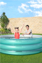 Надувний басейн для дітей Bestway Big 201 x 53 см (6942138973914) - зображення 9