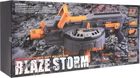 Гвинтівка Blaze Storm з пінопластовими кулями 60 шт Сірий (5903864957532) - зображення 1