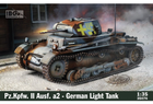 Збірна модель IBG Pz.Kpfw II Ausf. a2 German Light Tank масштаб 1:35 (5907747902220) - зображення 1