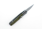Нож складний с клипсой Ganzo G7211-GR зеленый - изображение 3