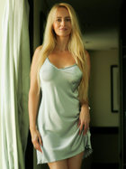 Нічна сорочка жіноча Kalimo Ibiza M Срібна (5902429231810) - зображення 1