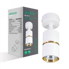 Накладной поворотный светильник Ardero ML312-1 BAMBOO GU10 белый+золото