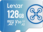 Карта пам'яті Lexar Fly microSDXC UHS-I 128GB (LMSFLYX128G-BNNNG) - зображення 1