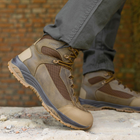 Берці літні тактичні черевики Stimul Титан койот шкіряні сітка 40 - зображення 7