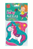 Пазли бейбі магнітні Малюк зможе "Фея та єдиноріг" (укр) Vladi Toys (VT3208-30)
