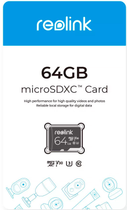 Karta pamięci Reolink microSDXC 64GB Class 10 (6972489773888) - obraz 2