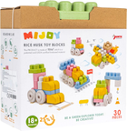 Klocki konstrukcyjne SUNTA Mijoy Rice Husk Toy Blocks 30 elementów (5903864958522) - obraz 6